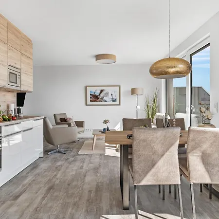 Beachviewtwo- 3og, Meerblick, Balkon, Kamin, Sauna Apartmán Olpenitz