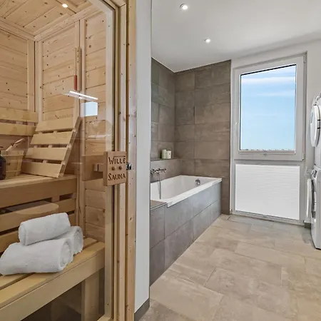 Beachviewtwo- 3og, Meerblick, Balkon, Kamin, Sauna Apartmán *