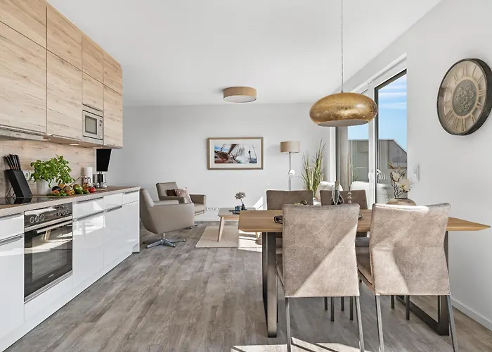 Beachviewtwo- 3og, Meerblick, Balkon, Kamin, Sauna Appartamento Olpenitz