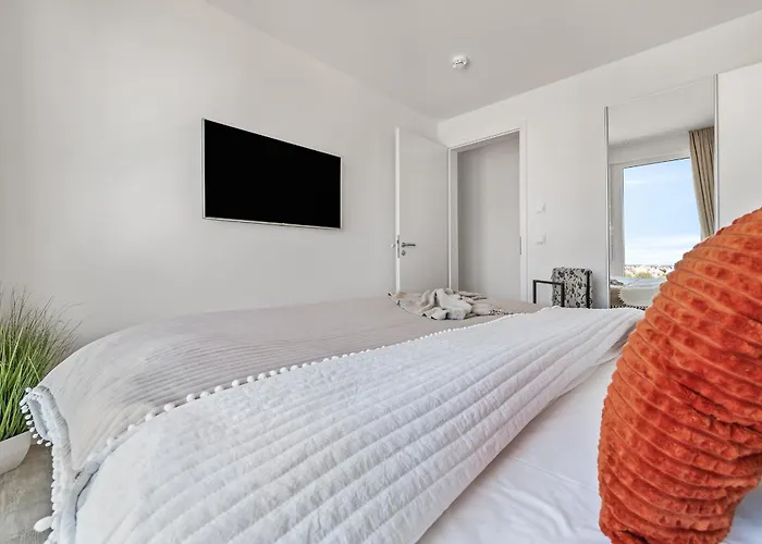 Beachviewtwo- 3og, Meerblick, Balkon, Kamin, Sauna * Olpenitz